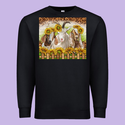 Goats Premium Sweatshirt Designed By Tumblerdesignbyshophia