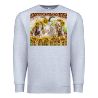 Heather Grey goats Premium Sweatshirt - TumblerDesignByShophia