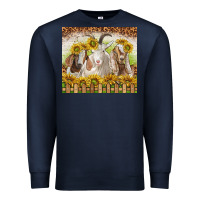 Navy goats Premium Sweatshirt - TumblerDesignByShophia