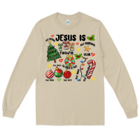 Mushroom religious christmas Long Sleeve Tee - MaliasSmallBusiness