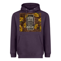 Plum we let the liquor talk with sunflowers Heavyweight Hoodie - TumblerDesignByShophia
