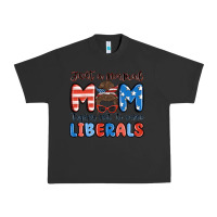 Pigment Black just a normal mom trying not to raise liberals Urban Heavy Tee - MaliasSmallBusiness