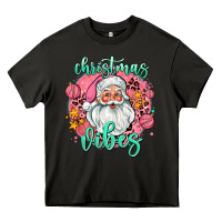 Asphalt christmas vibes santa Heavy Core Tee - AdoDesignShop
