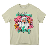 Mossy christmas vibes santa Heavy Core Tee - AdoDesignShop