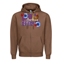 Chestnut American Chicken Zipper Hoodie - Bettercallsaul