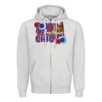 Dove Grey American Chicken Zipper Hoodie - Bettercallsaul