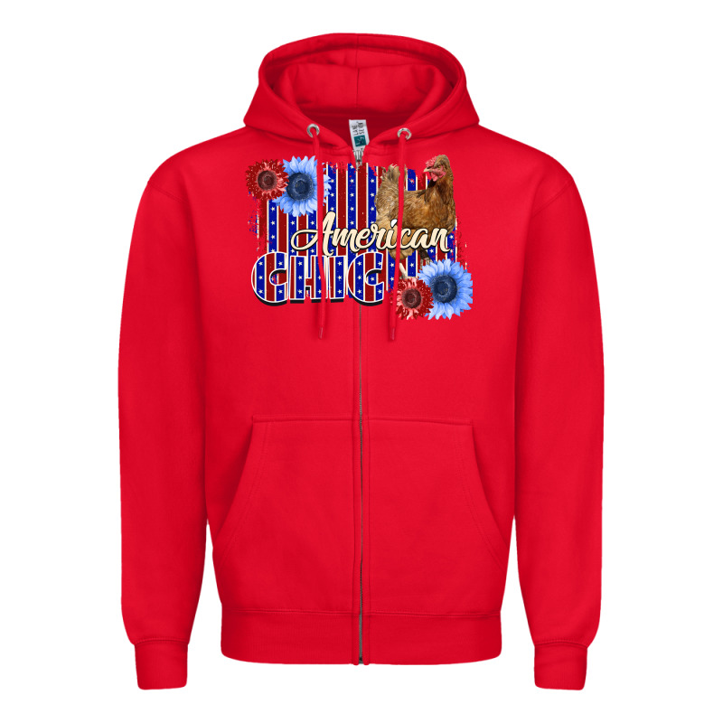 American Chicken Zipper Hoodie by Bettercallsaul | Teevron