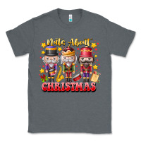 Charcoal Heather Nuts About Christmas Classic Tee - CowhideDigitalArt