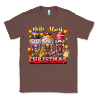 Chestnut Nuts About Christmas Classic Tee - CowhideDigitalArt