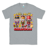 Heather Grey Nuts About Christmas Classic Tee - CowhideDigitalArt