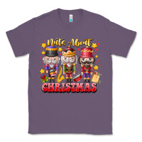 Lavender Nuts About Christmas Classic Tee - CowhideDigitalArt