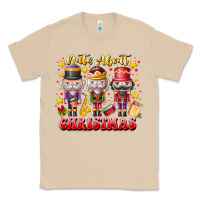 Mushroom Nuts About Christmas Classic Tee - CowhideDigitalArt