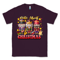 Plum Nuts About Christmas Classic Tee - CowhideDigitalArt