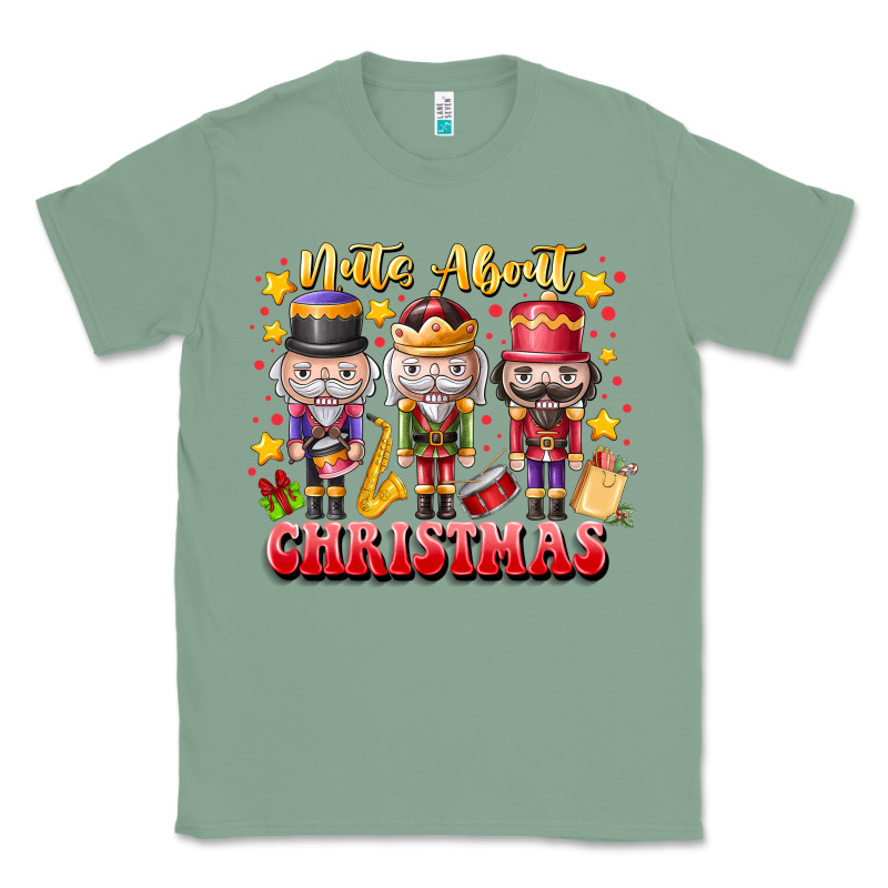 Nuts About Christmas Classic Tee by CowhideDigitalArt | Teevron