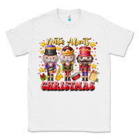 White Nuts About Christmas Classic Tee - CowhideDigitalArt