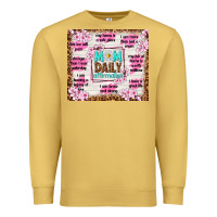 Antique Gold mom daily affirmation Premium Sweatshirt - TumblerDesignByShophia