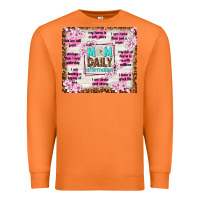 Carrot mom daily affirmation Premium Sweatshirt - TumblerDesignByShophia