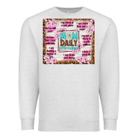 Oatmeal Heather mom daily affirmation Premium Sweatshirt - TumblerDesignByShophia
