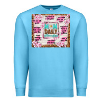 Ocean Blue mom daily affirmation Premium Sweatshirt - TumblerDesignByShophia