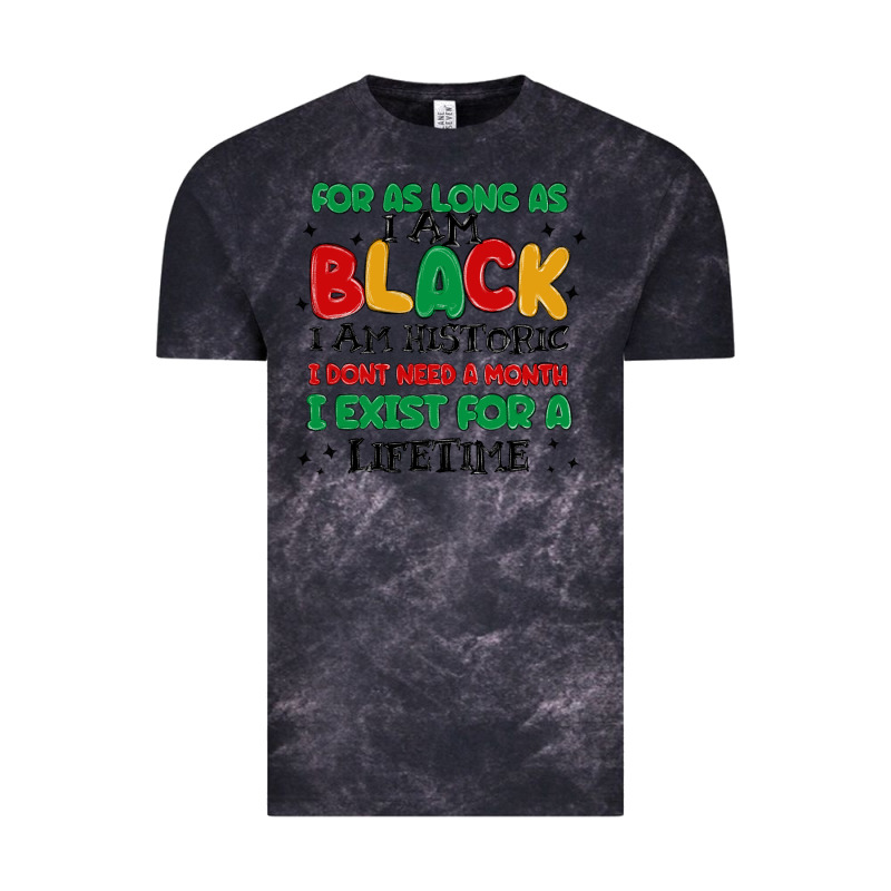Black  Lifetime Vintage Tee by MaliasSmallBusiness | Teevron