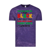 Cloud Purple black  lifetime Vintage Tee - MaliasSmallBusiness