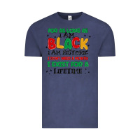 Vintage Denim black  lifetime Vintage Tee - MaliasSmallBusiness