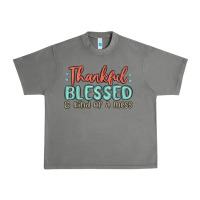 Tornado thankful blessed and kind of a mess Urban Heavy Tee - MaliasSmallBusiness
