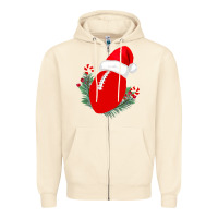 Sandshell Christmas Football Zipper Hoodie - Bettercallsaul