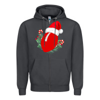 Smoke Christmas Football Zipper Hoodie - Bettercallsaul