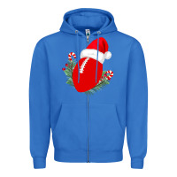 True Royal Christmas Football Zipper Hoodie - Bettercallsaul