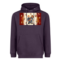 Plum cartoon wizards Heavyweight Hoodie - TumblerDesignByShophia