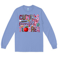 Colony Blue cupids favorite teacher Long Sleeve Tee - NancyCooperArtShop