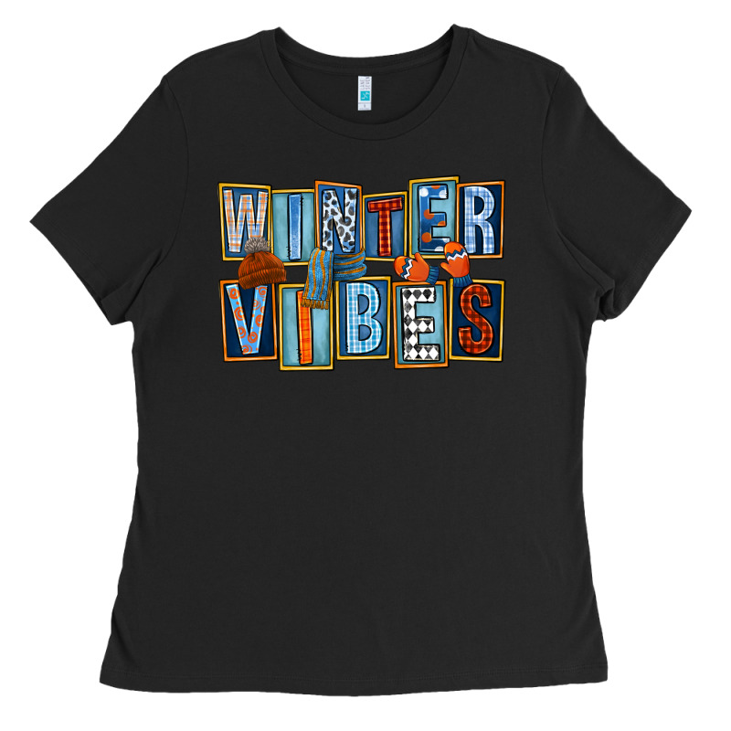 Winter Vibes Ladies Tee by FaDigitalArtStudio | Teevron