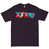 Plum xoxo guarnsey cow Premium Tee - AdoDesignShop