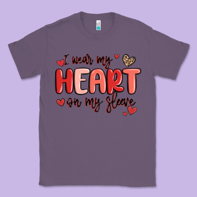 I Wear My Heart On My Sleeve Classic Tee Designed By Maliassmallbusiness