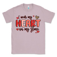 Lilac i wear my heart on my sleeve Classic Tee - MaliasSmallBusiness