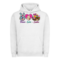 Pigment Lunar Rock Peace Love Easter Urban Hoodie - BundleAndBundleShop