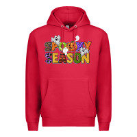 Cardinal spooky season Premium Hoodie - CowGirlArtShop