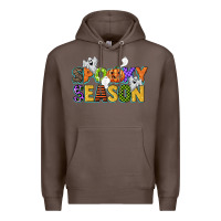Coffee spooky season Premium Hoodie - CowGirlArtShop