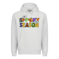 Dove Grey spooky season Premium Hoodie - CowGirlArtShop