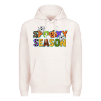 Pale Pink spooky season Premium Hoodie - CowGirlArtShop