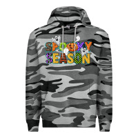 Slate Camo spooky season Premium Hoodie - CowGirlArtShop