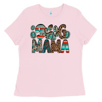 Bubblegum Pink dog mama Ladies Tee - RacoonDesign