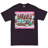 Plum it takes a lot of sparkle to be a nurse Premium Tee - JahusDesignShop