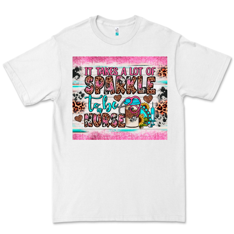 It Takes A Lot Of Sparkle To Be A Nurse Premium Tee by JahusDesignShop | Teevron