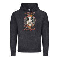 Vintage Black just a girl who loves goats Vintage Hoodie - Jasminsmagicworld