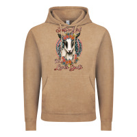 Just A Girl Who Loves Goats Vintage Hoodie | Teevron