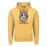 Vintage Mustard just a girl who loves goats Vintage Hoodie - Jasminsmagicworld