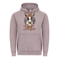 Vintage Zinc just a girl who loves goats Vintage Hoodie - Jasminsmagicworld