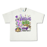 Pistachio mardi gras jesus fills my cup Urban Heavy Tee - MaliasSmallBusiness